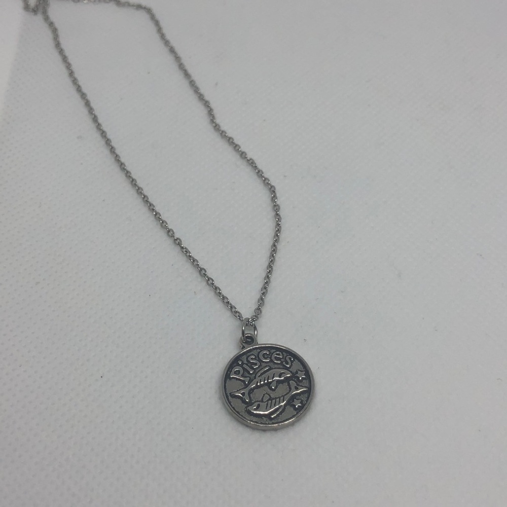 55CM PISCES Zodiac Necklace